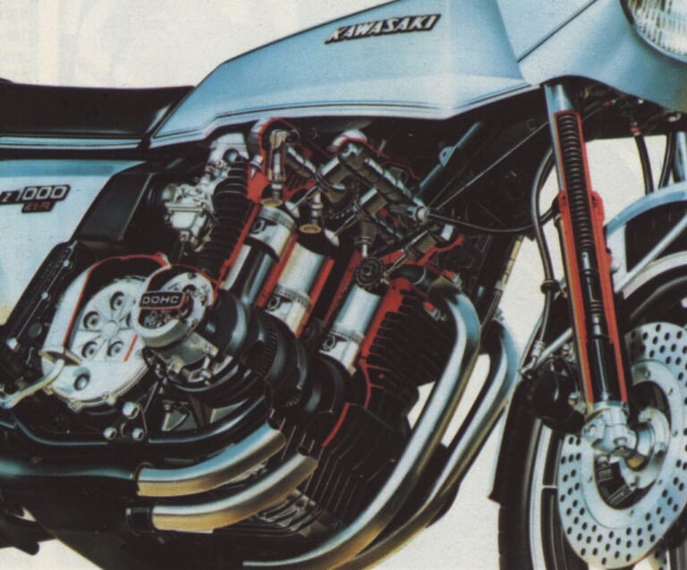 KAWASAKI Z1-R|大改革によってもたらされた光と影:カワサキZ1-R【1978~1980】各部解説