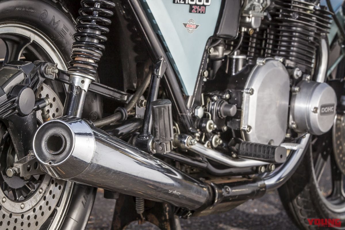 KAWASAKI Z1-R|大改革によってもたらされた光と影:カワサキZ1-R【1978~1980】各部解説