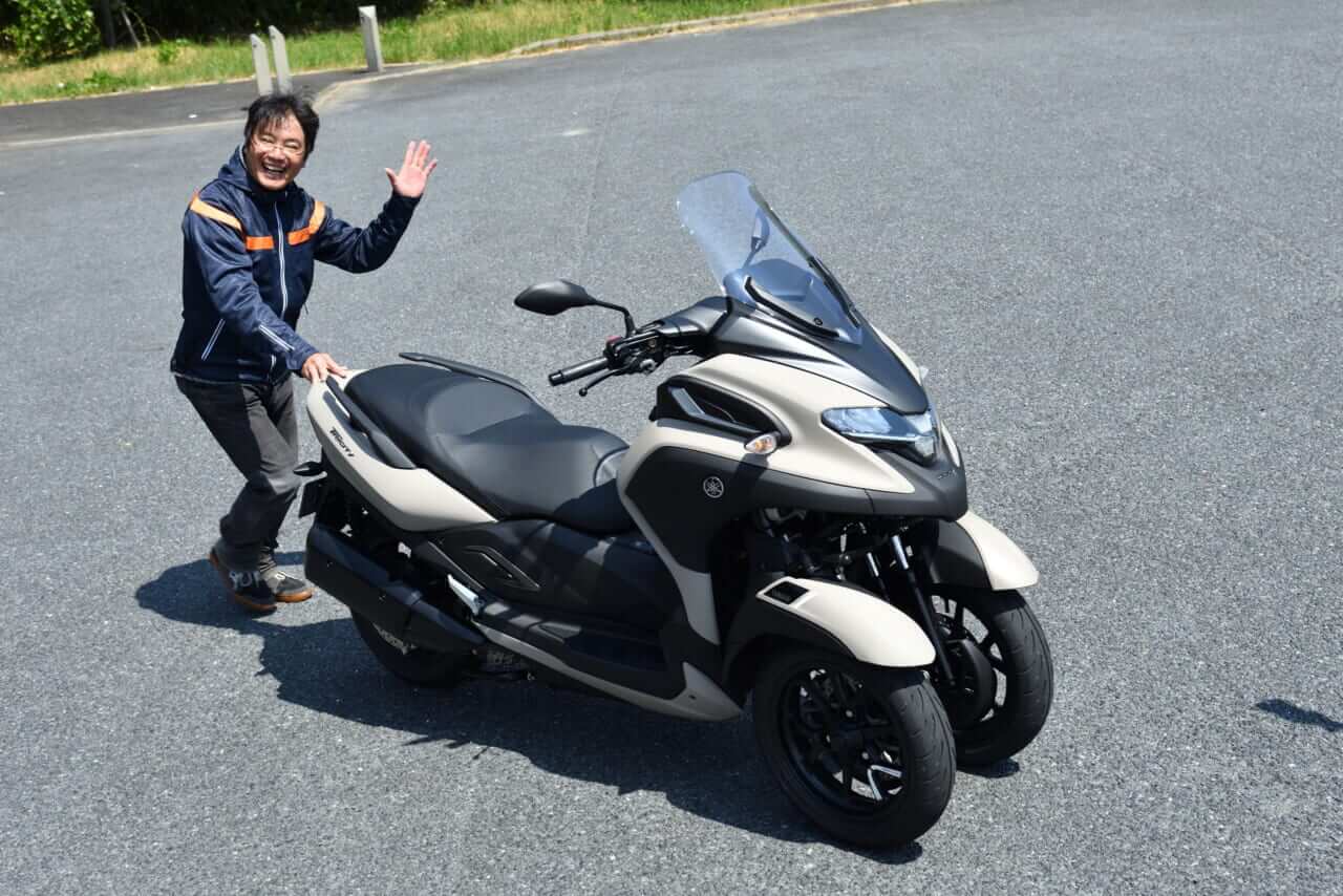 ヤマハ｜トリシティ300｜試乗インプレッション｜【安定感抜群で高速道路もラクラクのオートマ リーニング・マルチ・ホイール】ヤマハ　トリシティ300 2025モデル試乗レポート
