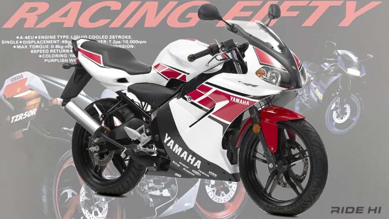 フルサイズの2スト50cc！ ヤマハ「TZR50」が2012年まで海外で生き残っていたってご存じ？