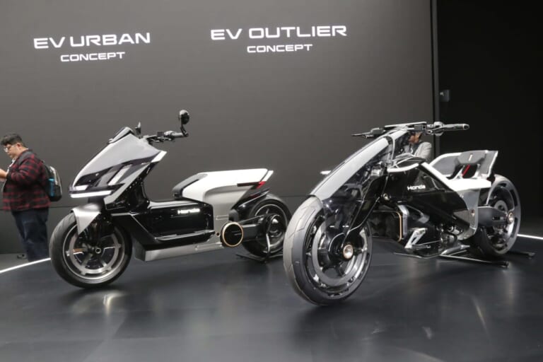 ジャパンモビリティショー2025|ホンダ|【モビショー】近未来のEVバイクと、伝統にして最新のモンキーカスタム…JMSホンダブースに刮目せよ!