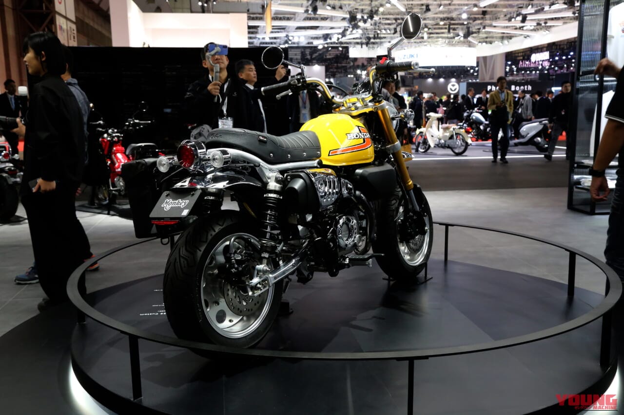 ジャパンモビリティショー2025｜ホンダ｜【モビショー】近未来のEVバイクと、伝統にして最新のモンキーカスタム…JMSホンダブースに刮目せよ！
