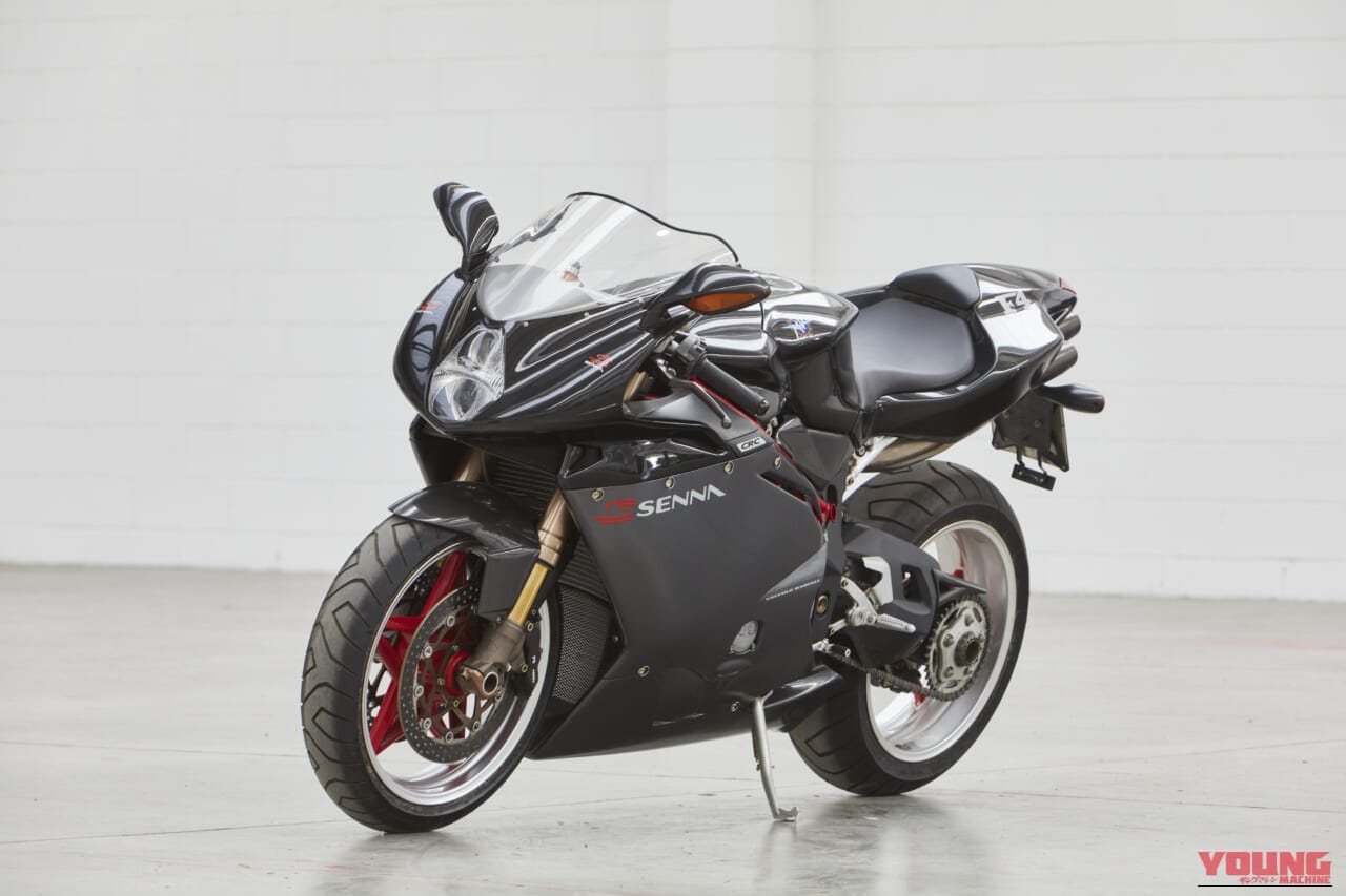 ｜MVアグスタ(MV AGUSTA ) F4【音速の貴公子】アイルトン・セナが愛した限定モデル！「セナ仕様」のプレミア価値