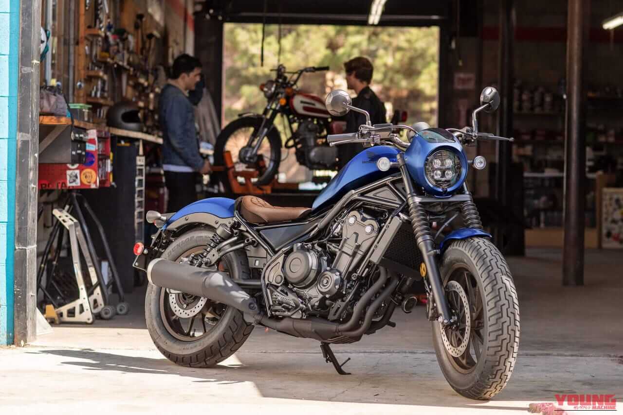 ホンダ｜レブル500｜北米仕様｜2026年モデル｜ホンダ新型「レブル300 Eクラッチ」登場！ 「レブル500」「レブル1100」シリーズにも新色【海外】