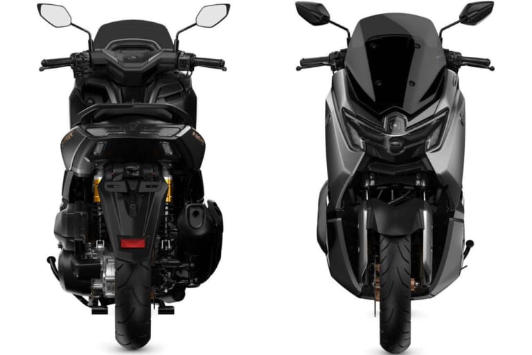 ヤマハ｜NMAX155テックマックス｜欧州仕様｜2026年モデル｜ヤマハ新型「NMAX 155 Tech MAX」初登場！ シフトダウン可能なCVT、スマホ連携機能を備え専用カラーを纏う【欧州】