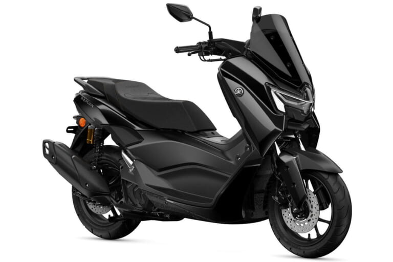 ヤマハ｜NMAX155テックマックス｜欧州仕様｜2026年モデル｜ヤマハ新型「NMAX 155 Tech MAX」初登場！ シフトダウン可能なCVT、スマホ連携機能を備え専用カラーを纏う【欧州】