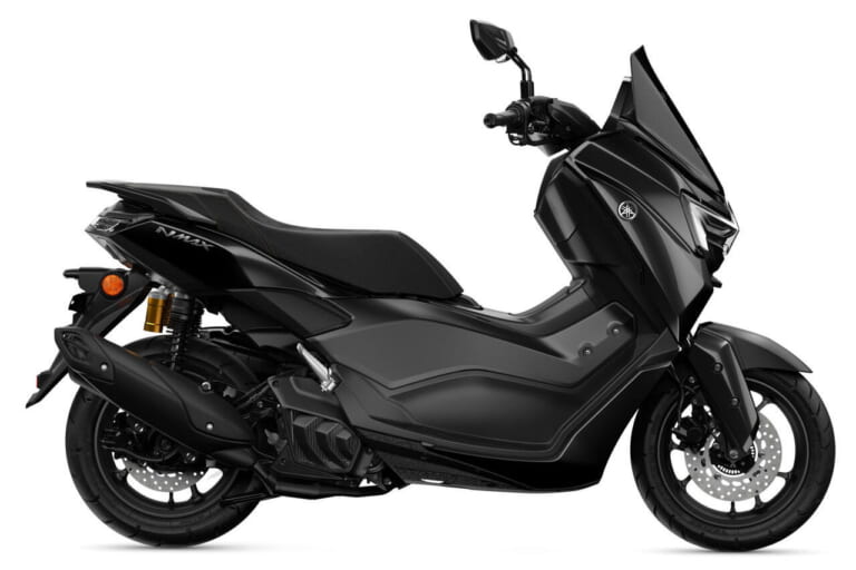 ヤマハ｜NMAX155テックマックス｜欧州仕様｜2026年モデル｜ヤマハ新型「NMAX 155 Tech MAX」初登場！ シフトダウン可能なCVT、スマホ連携機能を備え専用カラーを纏う【欧州】