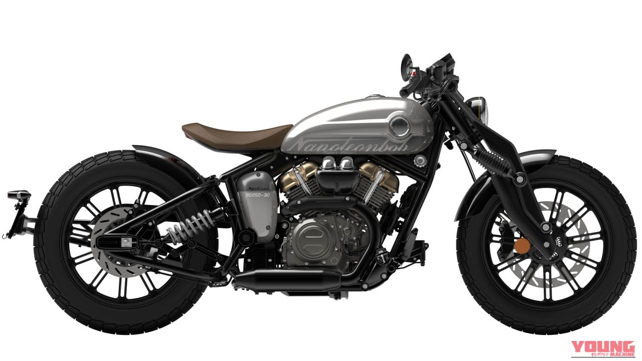 BENDA Napoleonbob 250｜【日本初上陸】中国ブランド「BENDA」の導入が本格始動！ まずはカスタムクルーザー「ナポレオンボブ250」から