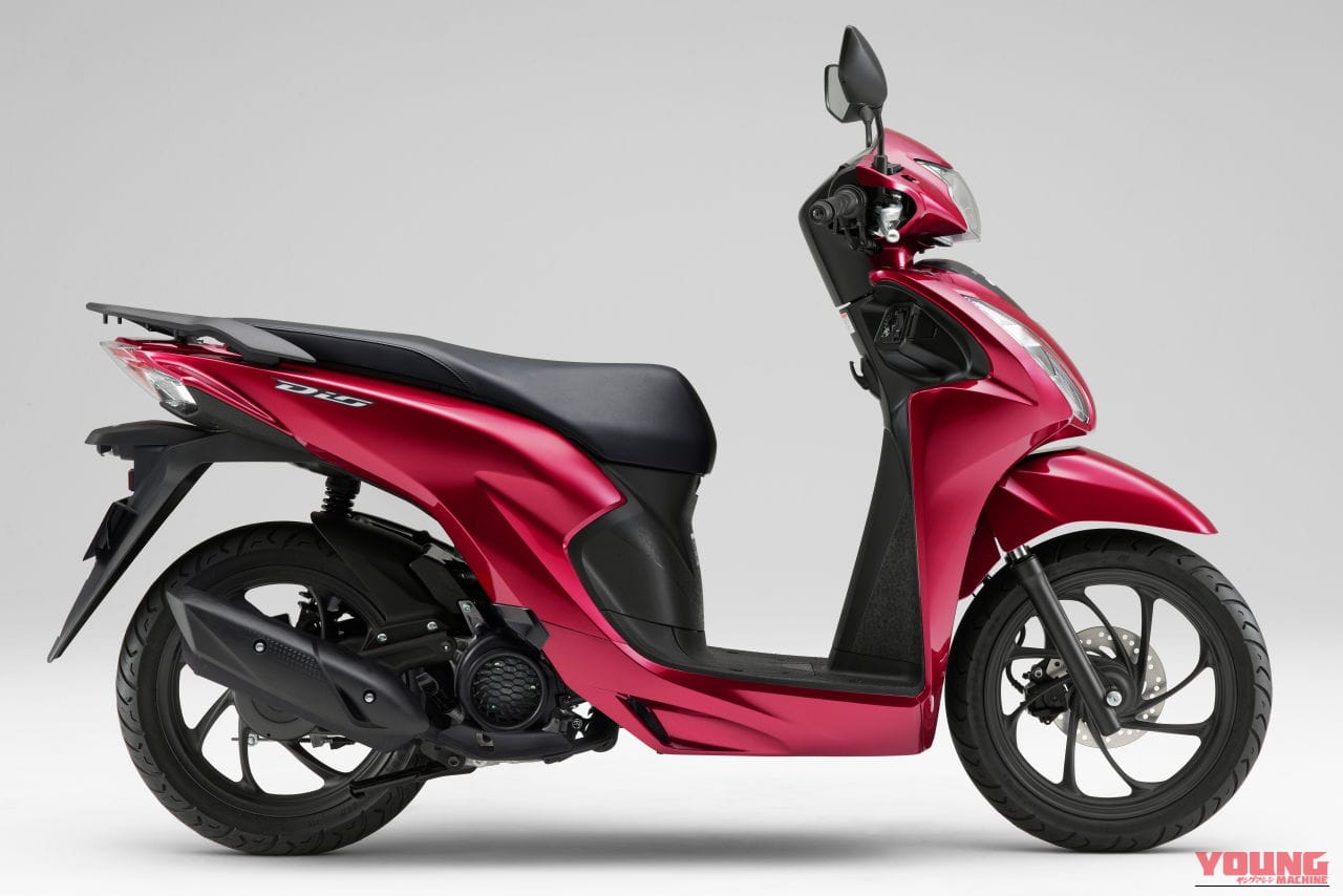 ホンダ｜ディオ110ライト｜ホンダ新原付「ディオ110 Lite」ついに登場！ 最高出力3.7kWで50ccと同じ扱いになり11月20日発売