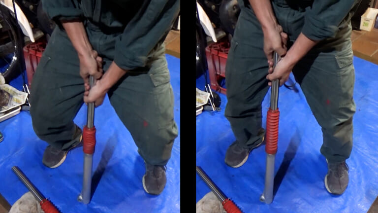 【禁断実験レポ】走ってみて納得! "フォークオイル無し"フロントフォークの恐怖｜【禁断実験レポ】走ってみて納得! “フォークオイル無し”フロントフォークの恐怖