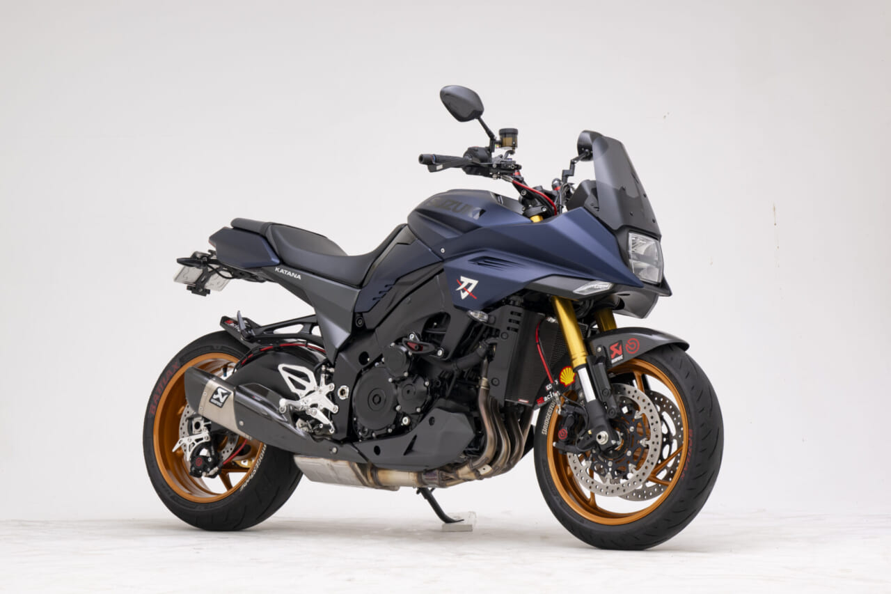 PLOT×AELLAコラボ スズキKATANA可変ハンドル|PLOT×AELLAコラボ『スズキKATANA可変ハンドル』発売!「これぞ、求めたポジション」