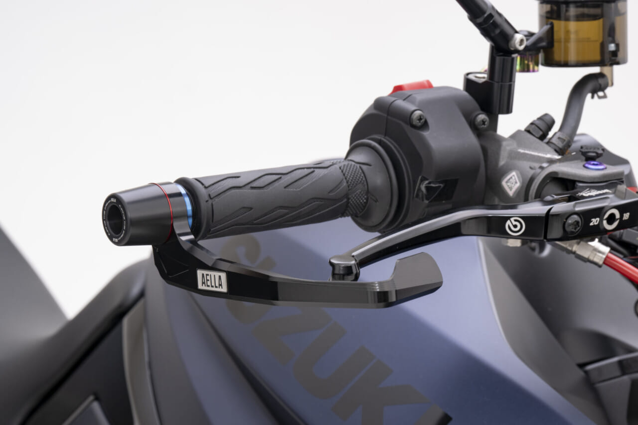 PLOT×AELLAコラボ スズキKATANA可変ハンドル|PLOT×AELLAコラボ『スズキKATANA可変ハンドル』発売!「これぞ、求めたポジション」