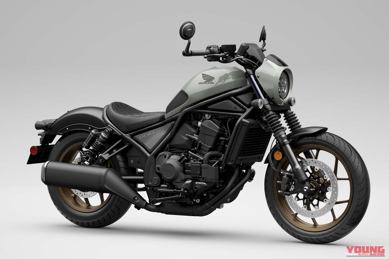 ホンダ｜レブル1100｜北米仕様｜2026年モデル｜ホンダ新型「レブル300 Eクラッチ」登場！ 「レブル500」「レブル1100」シリーズにも新色【海外】