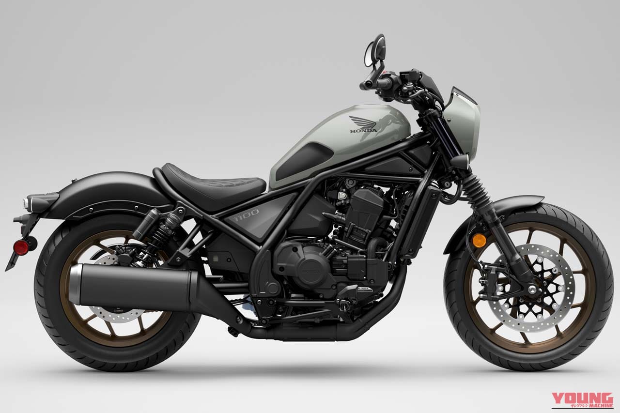 |ホンダ新型「レブル300 Eクラッチ」登場! 「レブル500」「レブル1100」シリーズにも新色【海外】