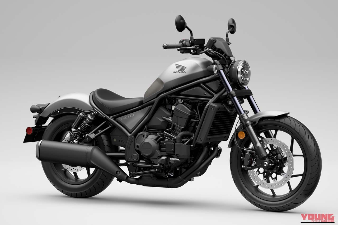 ホンダ｜レブル1100｜北米仕様｜2026年モデル｜ホンダ新型「レブル300 Eクラッチ」登場！ 「レブル500」「レブル1100」シリーズにも新色【海外】