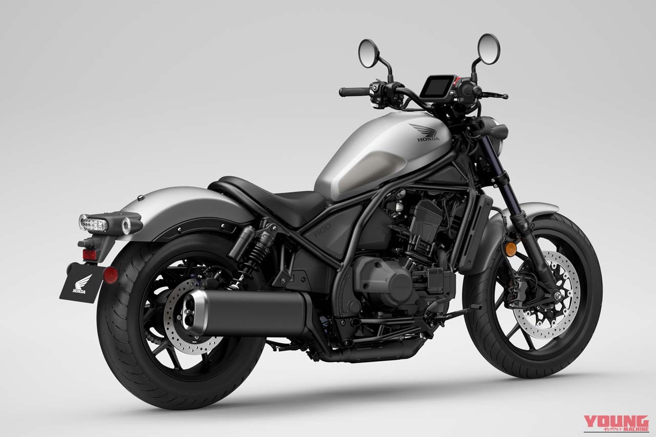 |ホンダ新型「レブル300 Eクラッチ」登場! 「レブル500」「レブル1100」シリーズにも新色【海外】