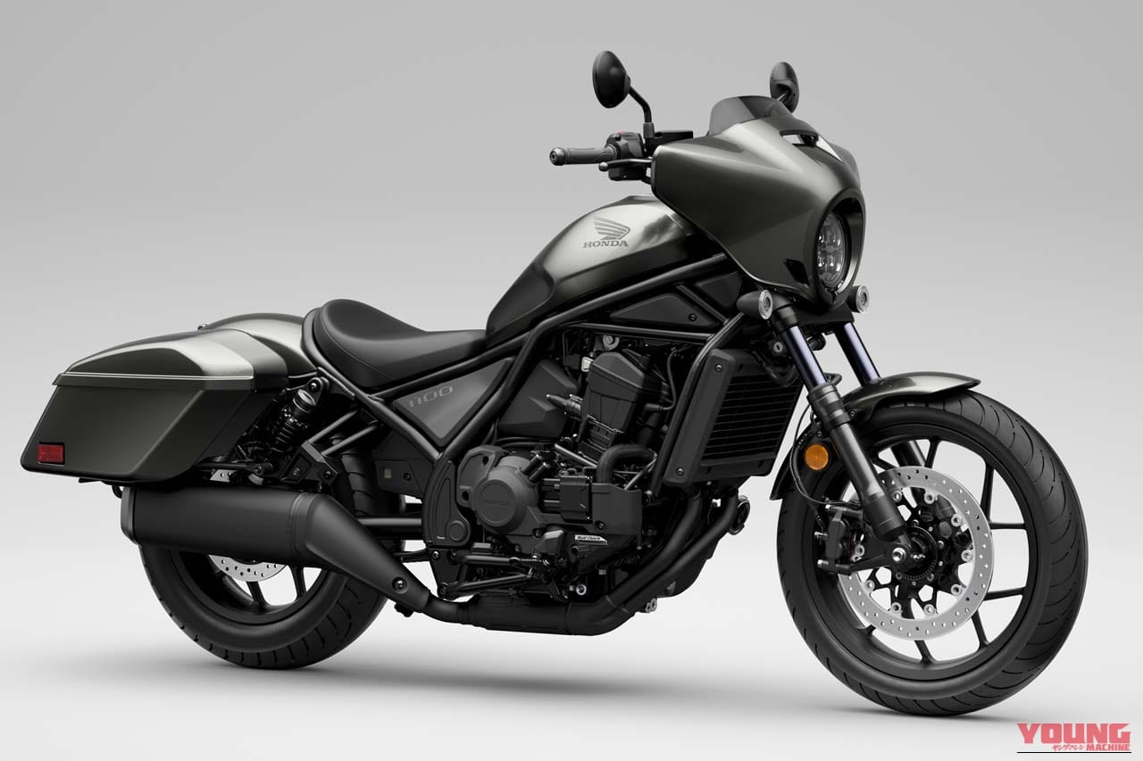 ホンダ｜レブル1100｜北米仕様｜2026年モデル｜ホンダ新型「レブル300 Eクラッチ」登場！ 「レブル500」「レブル1100」シリーズにも新色【海外】