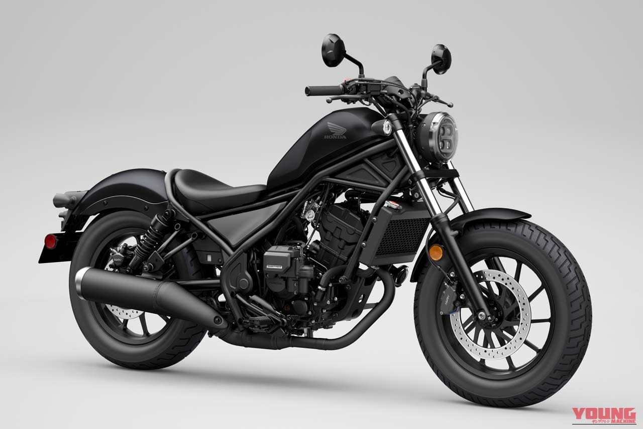 ホンダ｜レブル300 Eクラッチ｜北米仕様｜2026年モデル｜ホンダ新型「レブル300 Eクラッチ」登場！ 「レブル500」「レブル1100」シリーズにも新色【海外】