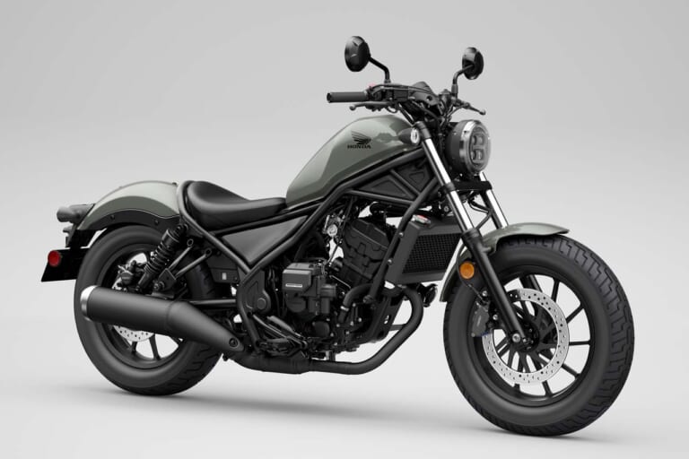 ホンダ｜レブル300 Eクラッチ｜北米仕様｜2026年モデル｜ホンダ新型「レブル300 Eクラッチ」登場！ 「レブル500」「レブル1100」シリーズにも新色【海外】