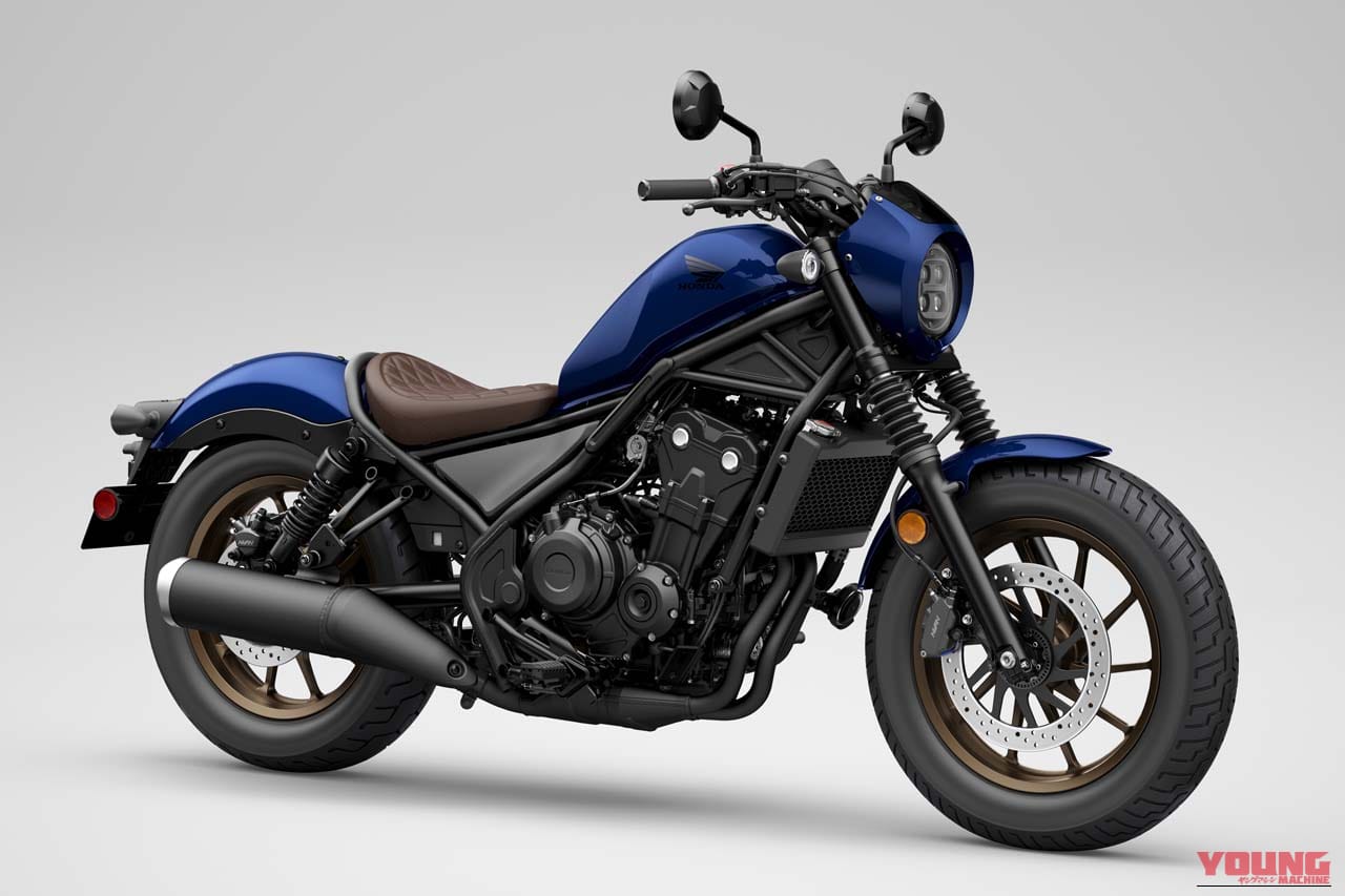 ホンダ｜レブル500｜北米仕様｜2026年モデル｜ホンダ新型「レブル300 Eクラッチ」登場！ 「レブル500」「レブル1100」シリーズにも新色【海外】