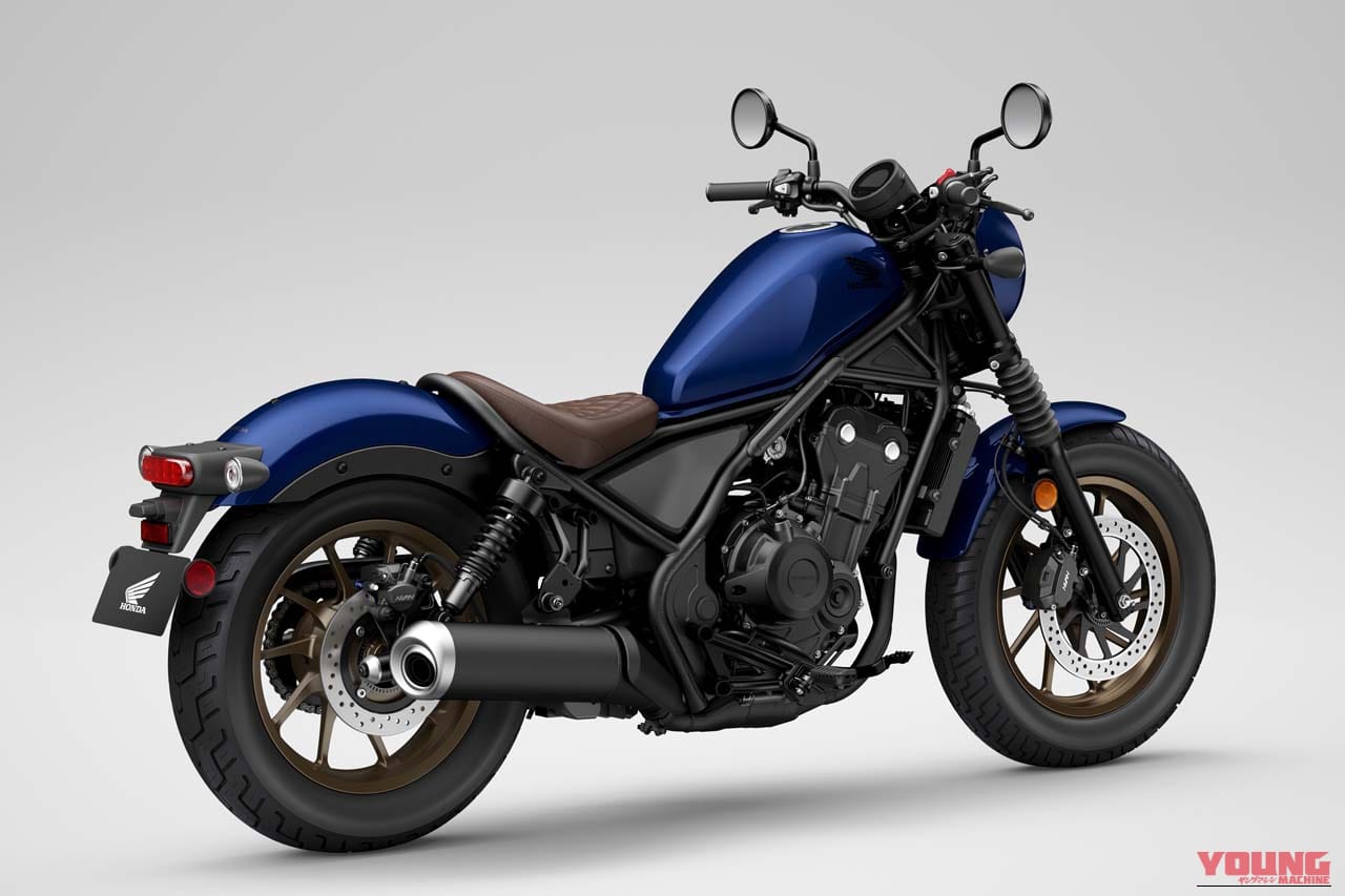 |ホンダ新型「レブル300 Eクラッチ」登場! 「レブル500」「レブル1100」シリーズにも新色【海外】