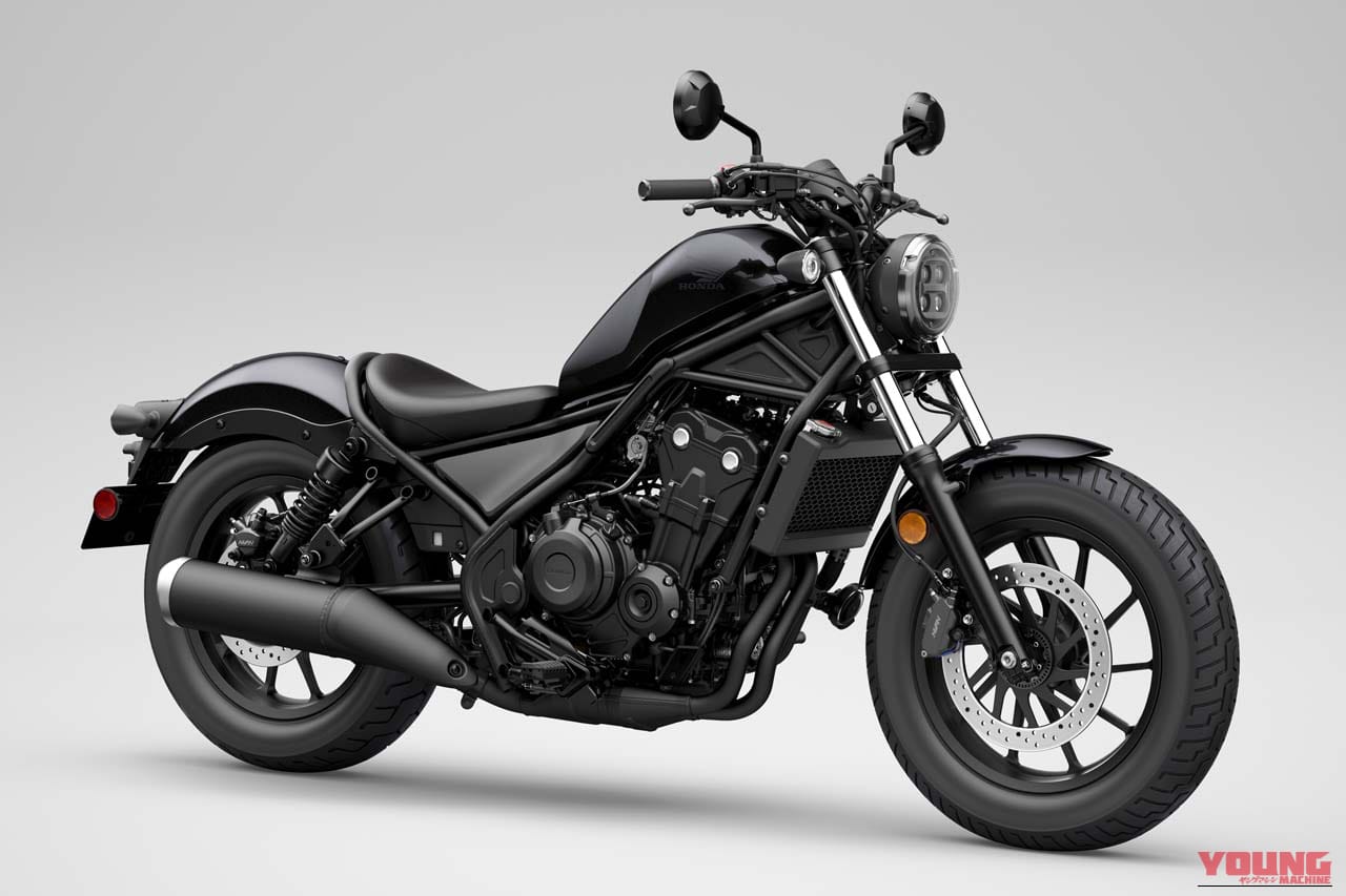 ホンダ｜レブル500｜北米仕様｜2026年モデル｜ホンダ新型「レブル300 Eクラッチ」登場！ 「レブル500」「レブル1100」シリーズにも新色【海外】