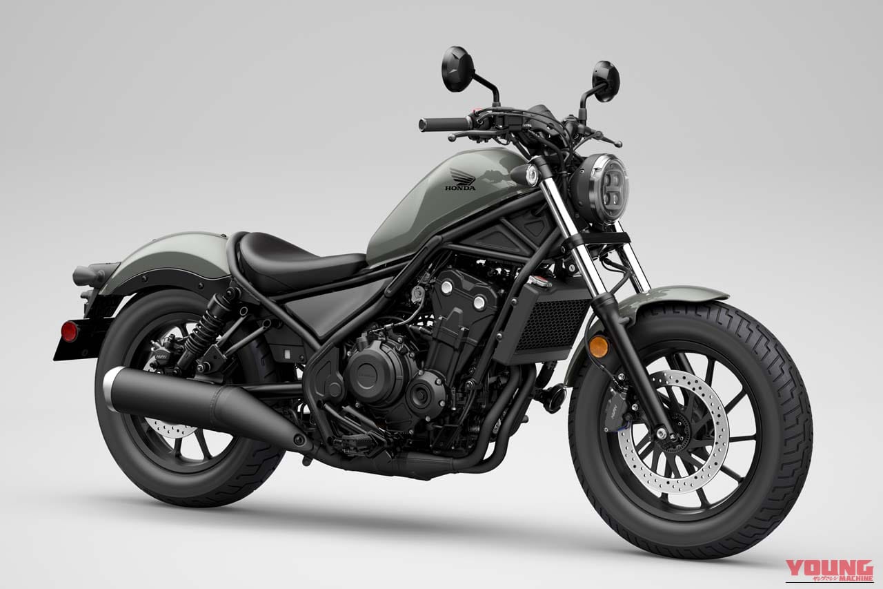 ホンダ｜レブル500｜北米仕様｜2026年モデル｜ホンダ新型「レブル300 Eクラッチ」登場！ 「レブル500」「レブル1100」シリーズにも新色【海外】