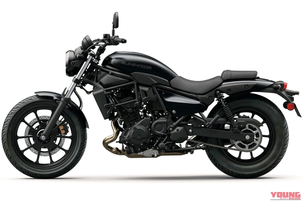 |451cc版エリミネーターに赤のSE登場! 北米カワサキの2026年モデル、ホワイトは標準仕様に採用