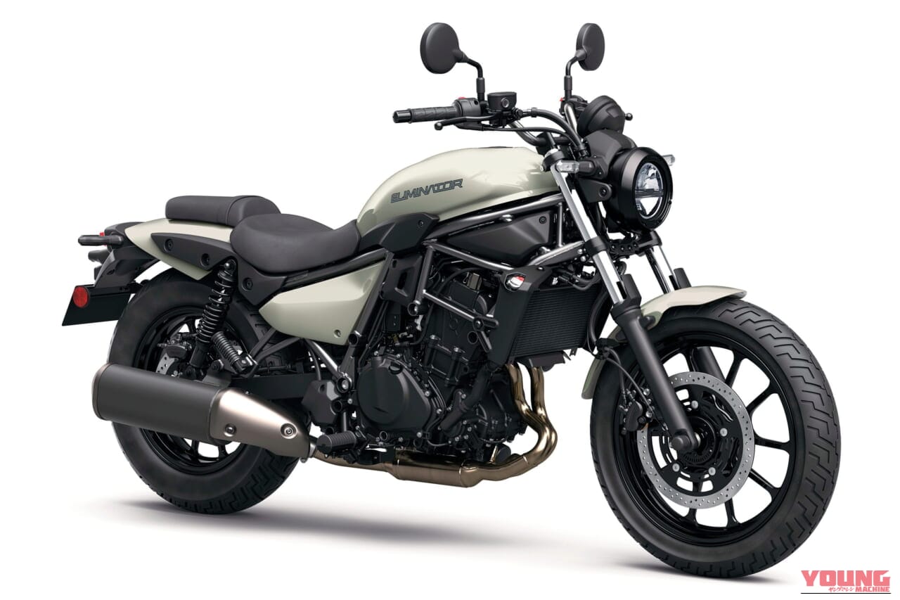 カワサキ|エリミネーター|北米仕様|2026年モデル|451cc版エリミネーターに赤のSE登場! 北米カワサキの2026年モデル、ホワイトは標準仕様に採用