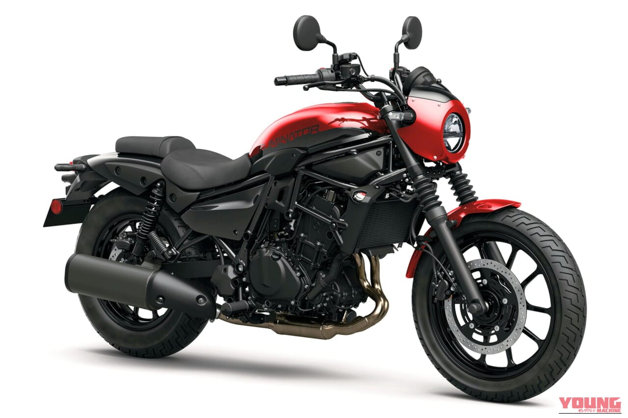 カワサキ|エリミネーター|北米仕様|2026年モデル|451cc版エリミネーターに赤のSE登場! 北米カワサキの2026年モデル、ホワイトは標準仕様に採用