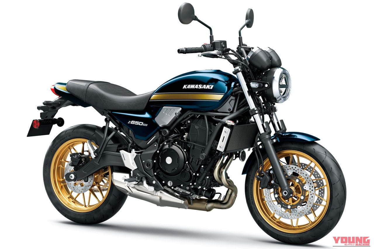 カワサキ｜Z650RS｜2026年モデル｜玉虫兄弟?! カワサキが「Z650RS」の2026年モデルを発表、カラーラインナップ刷新でZ650の系譜50周年へ