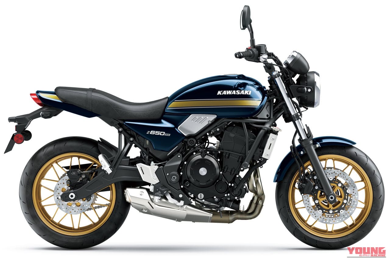 |玉虫兄弟?! カワサキが「Z650RS」の2026年モデルを発表、カラーラインナップ刷新でZ650の系譜50周年へ