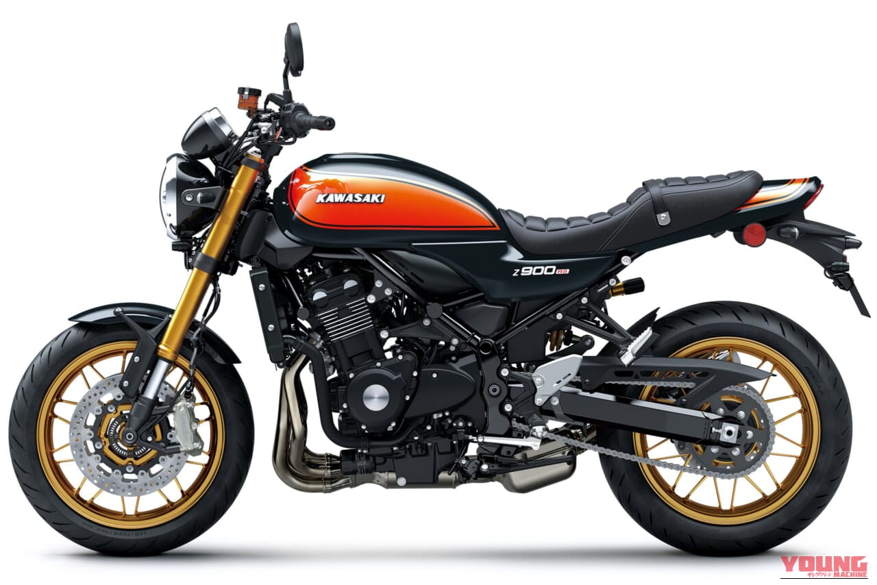 |【世界初公開】カワサキ新型「Z900RS」登場! 火の玉「SE」はドラレコ装備、RSはライポジも変わったが優れたデザインは不変