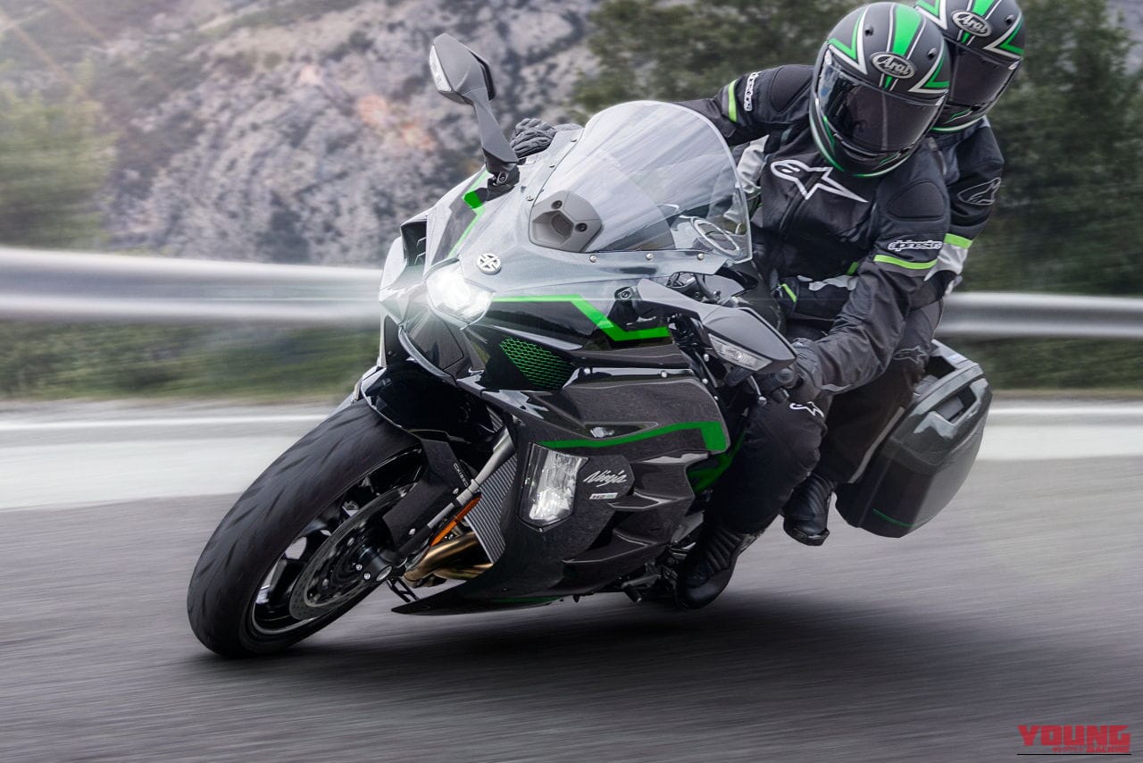 カワサキ｜ニンジャH2 SX SE｜2026年モデル｜カワサキが「ニンジャH2 SX SE」の2025年モデルを11/1に発売！ 前車追従クルコンほか電子制御サスを装備する最高峰ツアラー
