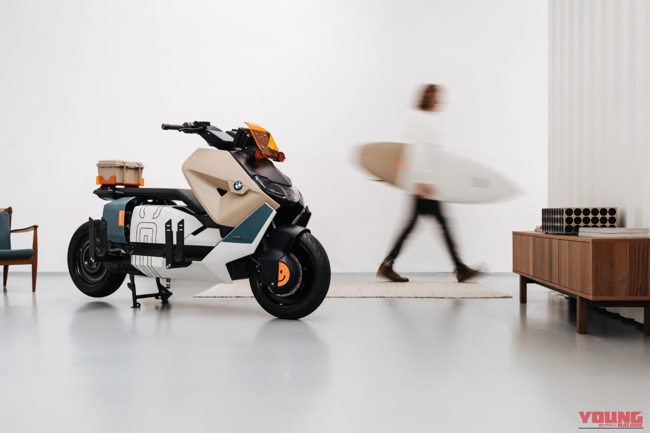 CE04｜「ヘルメットもプロテクターも不要？」新型コンセプト ビジョンCE【BMW 電動スクーターの進化から紐解き徹底解説】