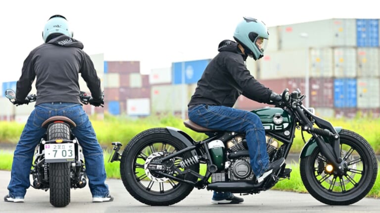 ベンダ｜ナポレオンボブ250｜【日本初上陸】独創デザインの水冷250cc・V型2気筒カスタムクルーザー「BENDA ナポレオンボブ250」試乗インプレッション
