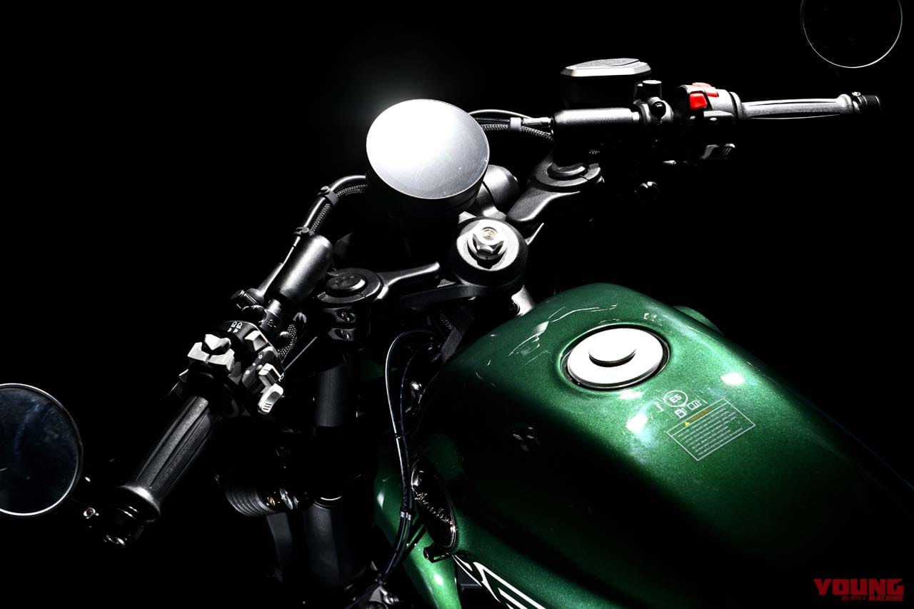 ベンダ|ナポレオンボブ250|【日本初上陸】独創デザインの水冷250cc・V型2気筒カスタムクルーザー「BENDA ナポレオンボブ250」試乗インプレッション