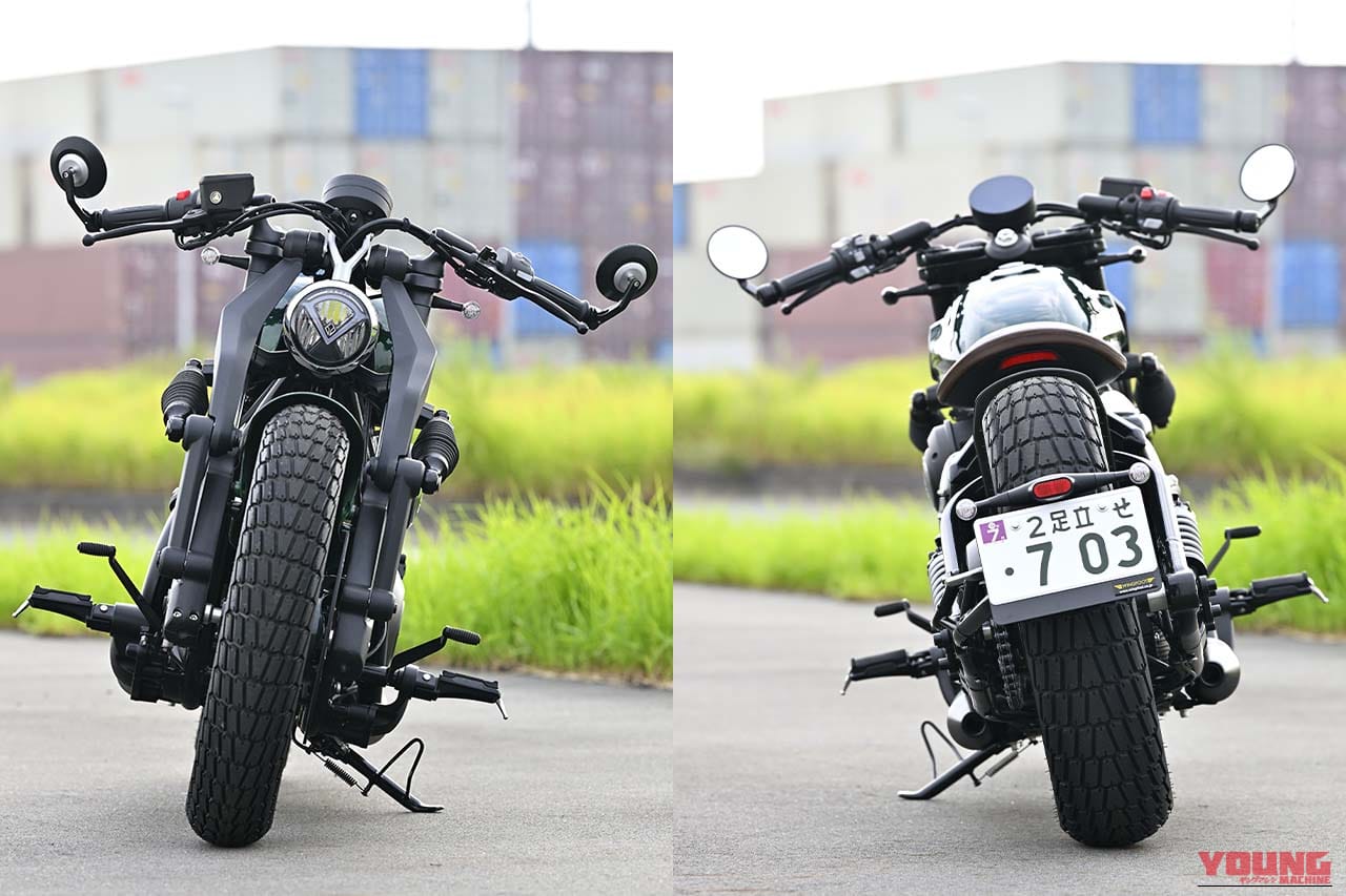 ベンダ|ナポレオンボブ250|【日本初上陸】独創デザインの水冷250cc・V型2気筒カスタムクルーザー「BENDA ナポレオンボブ250」試乗インプレッション
