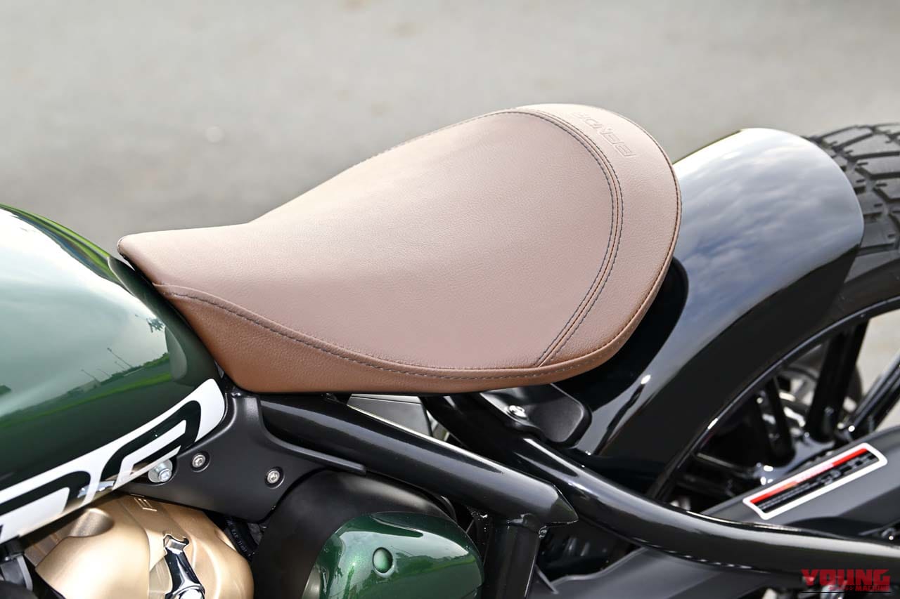 ベンダ｜ナポレオンボブ250｜【日本初上陸】独創デザインの水冷250cc・V型2気筒カスタムクルーザー「BENDA ナポレオンボブ250」試乗インプレッション