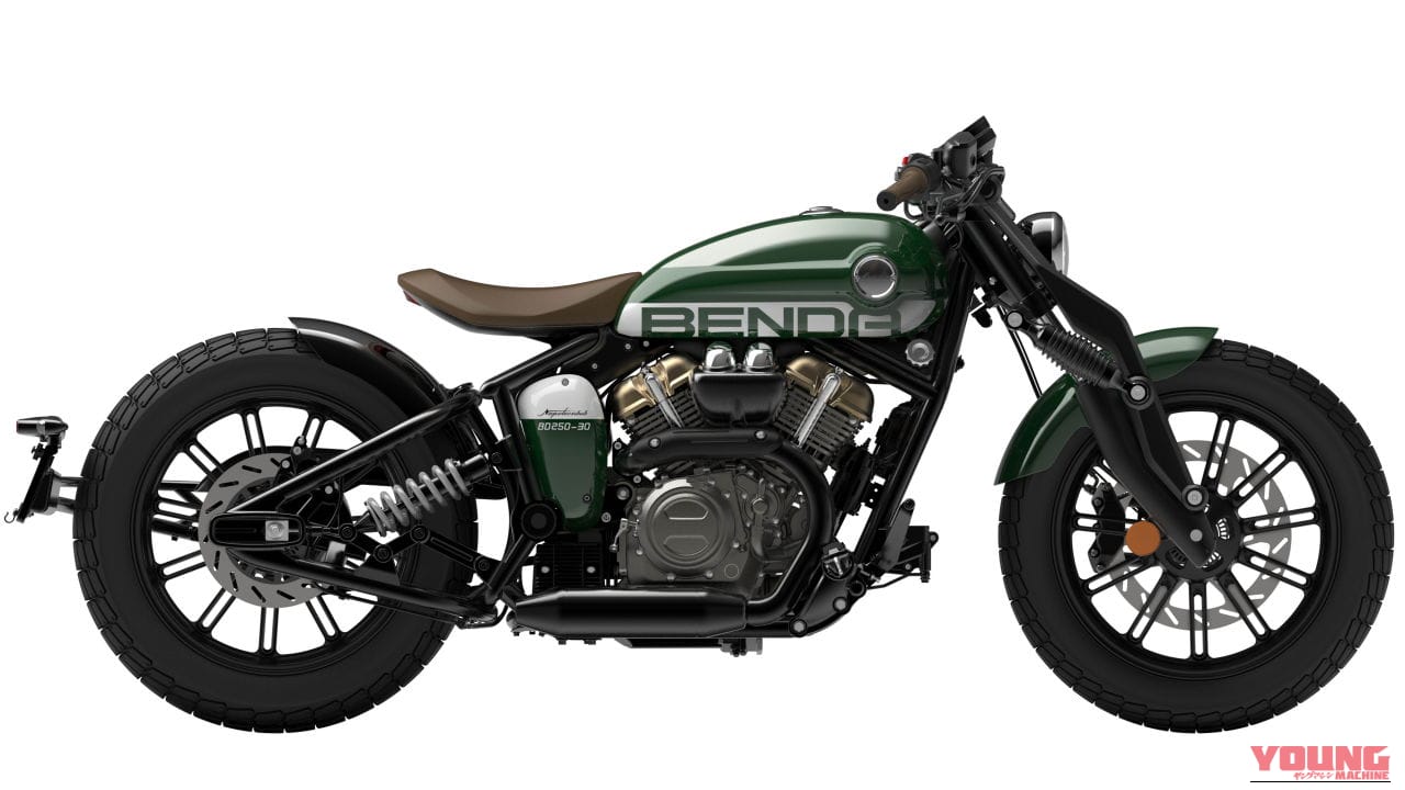 BENDA Napoleonbob 250｜【日本初上陸】中国ブランド「BENDA」の導入が本格始動！ まずはカスタムクルーザー「ナポレオンボブ250」から