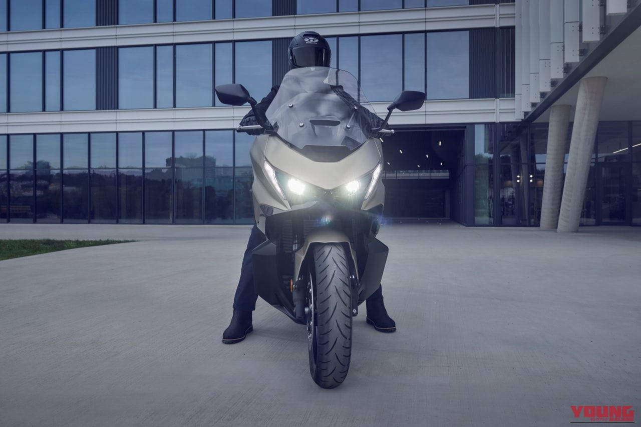 ホンダ｜フォルツァ750｜欧州仕様｜2026年モデル｜ホンダが「フォルツァ750」の2026年モデルを発表！ 5インチTFTメーターも搭載するGTコンセプトの大型スクーター