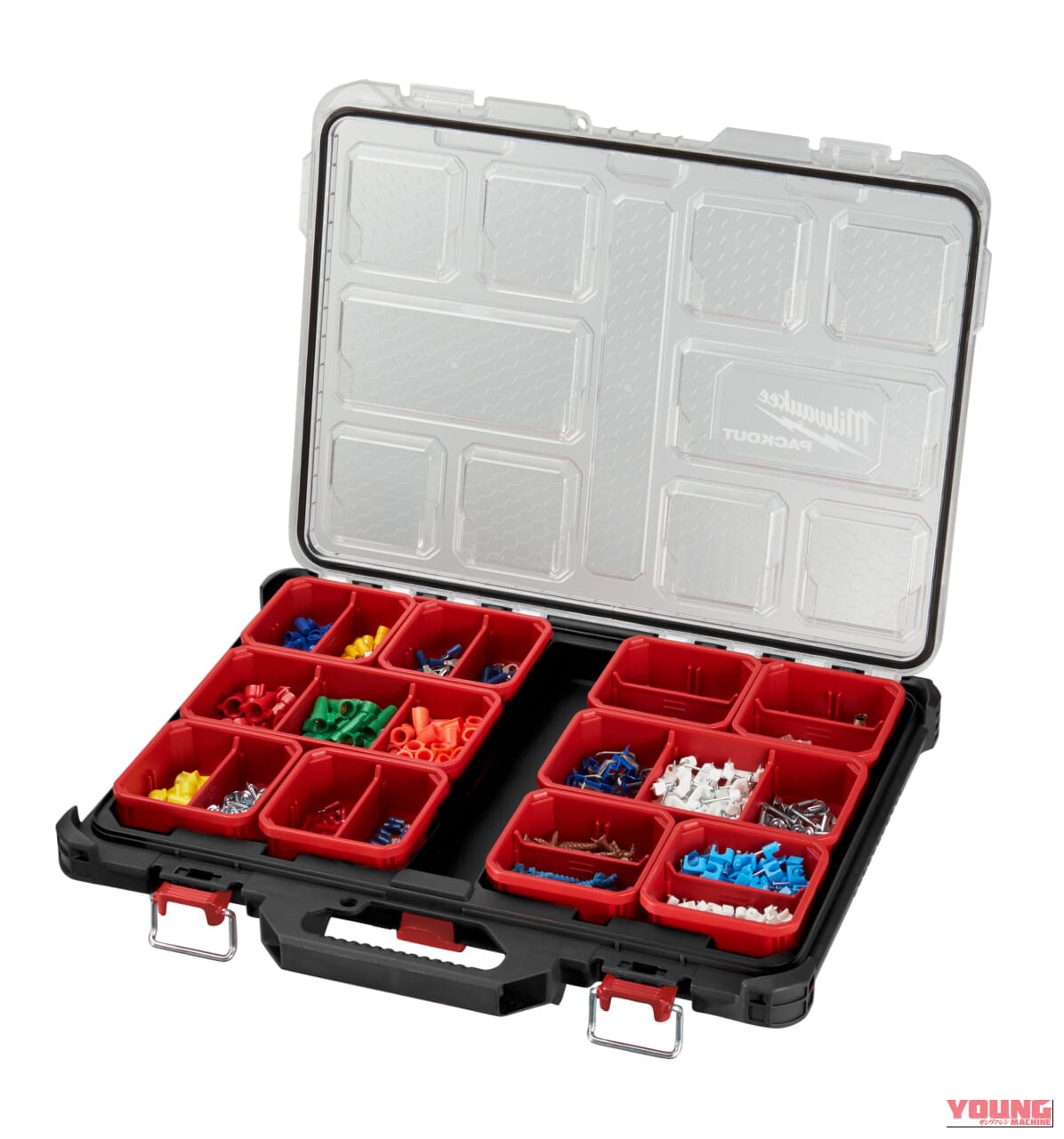 |【限定】ミルウォーキーツールの高耐久ツールボックス「PACKOUT」に漆黒のシリーズが登場。ガレージをクールに統一せよ!