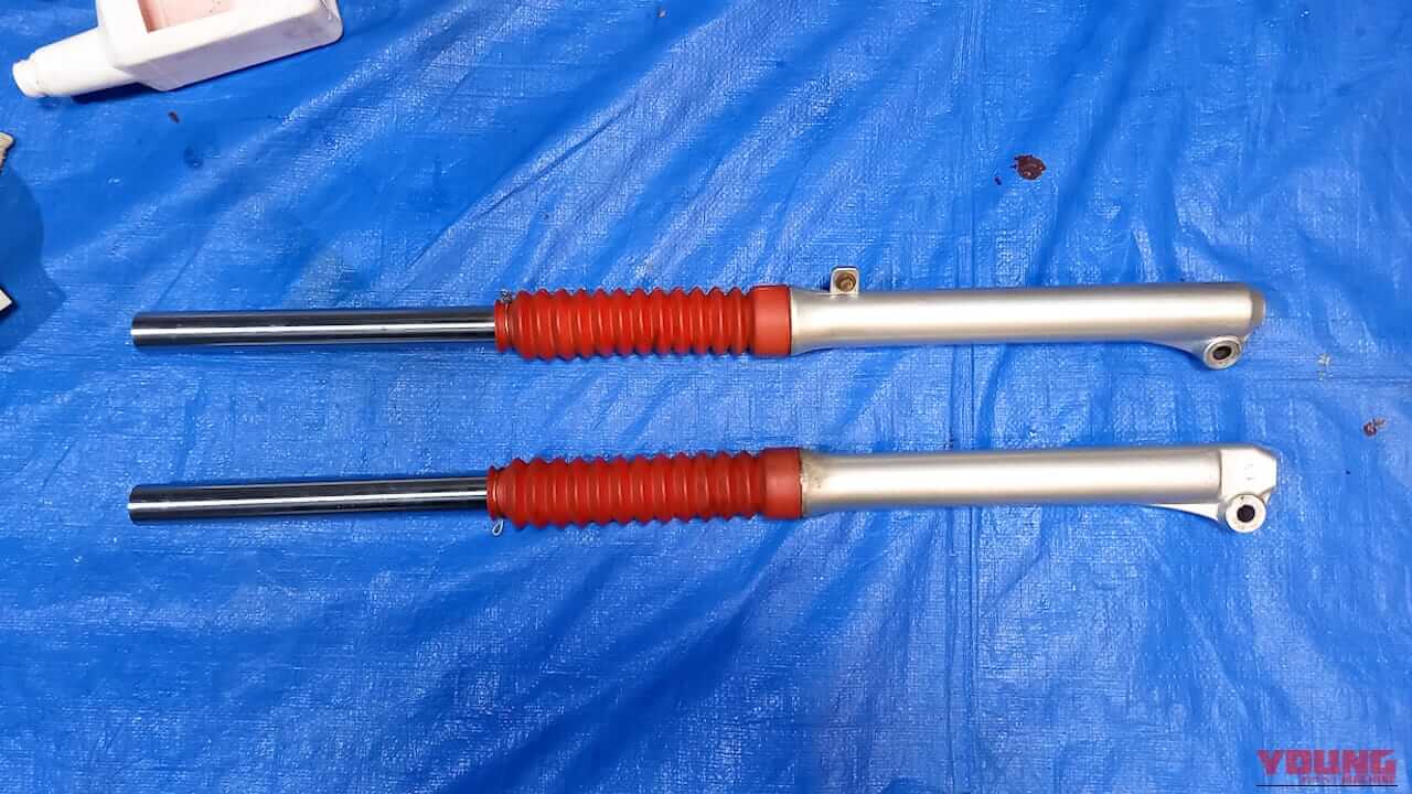 【禁断実験レポ】走ってみて納得! "フォークオイル無し"フロントフォークの恐怖|【禁断実験レポ】走ってみて納得! “フォークオイル無し”フロントフォークの恐怖