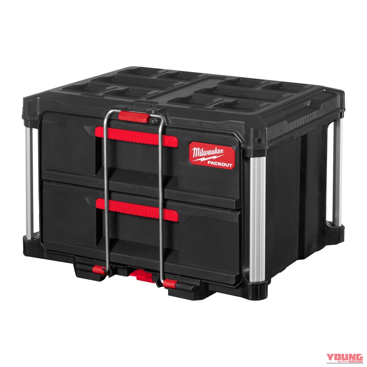 |【限定】ミルウォーキーツールの高耐久ツールボックス「PACKOUT」に漆黒のシリーズが登場。ガレージをクールに統一せよ!