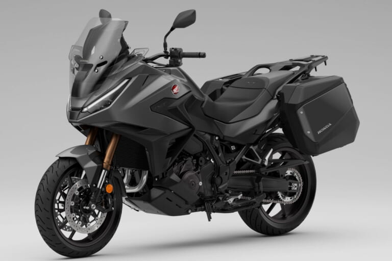 ホンダ|NT1100|欧州仕様|2026年モデル|電サス&6軸IMU採用のホンダ「NT1100」が2026年モデルに! 新色“グレーメタリック”採用【海外】