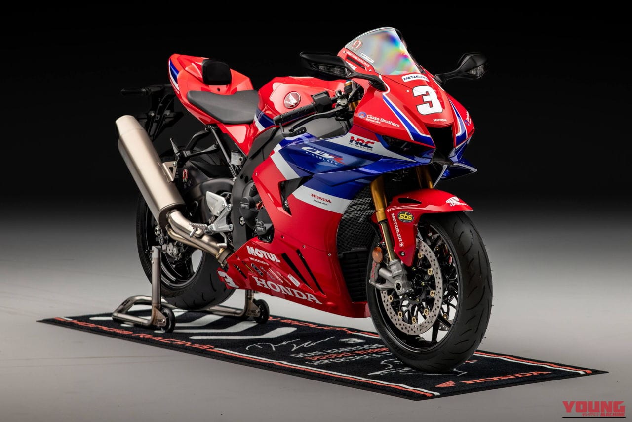 ホンダUK|CBR1000RR-RファイアーブレードSP ディーン・ハリソン レプリカ|【限定12台】マン島TT・スーパーストック優勝記念車「CBR1000RR-RファイアーブレードSP ディーン・ハリソン レプリカ」をホンダUKが発売【海外】