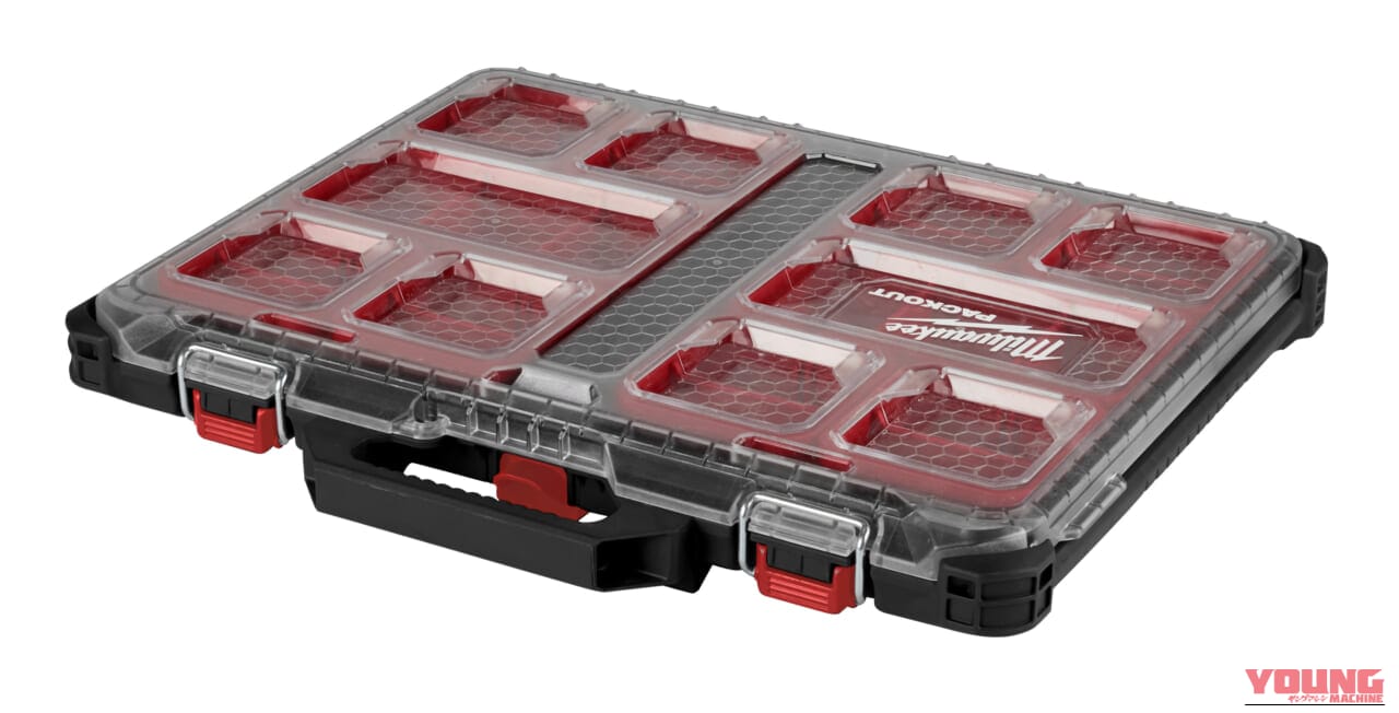 |【限定】ミルウォーキーツールの高耐久ツールボックス「PACKOUT」に漆黒のシリーズが登場。ガレージをクールに統一せよ!