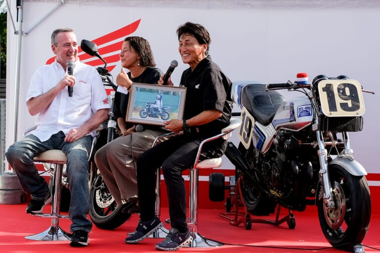 フレディ・スペンサー×丸山浩｜「フレディに憧れ、そして抜いた」フレディ・スペンサー×丸山浩、CB1000Fや鈴鹿8耐について語る【Hondaホームカミング熊本2025】
