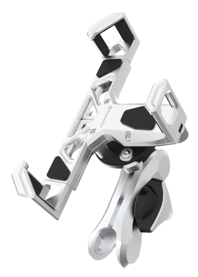  【サイン・ハウス】オートバイ専用スマホホルダー新型「MOUNT SYSTEM」発売：「タフで、強く、美しい」”アルミ削り出し”で研ぎ澄まされた機能美は必見！｜ 【サイン・ハウス】オートバイ専用スマホホルダー新型「MOUNT SYSTEM」発売：「タフで、強く、美しい」”アルミ削り出し”で研ぎ澄まされた機能美は必見！