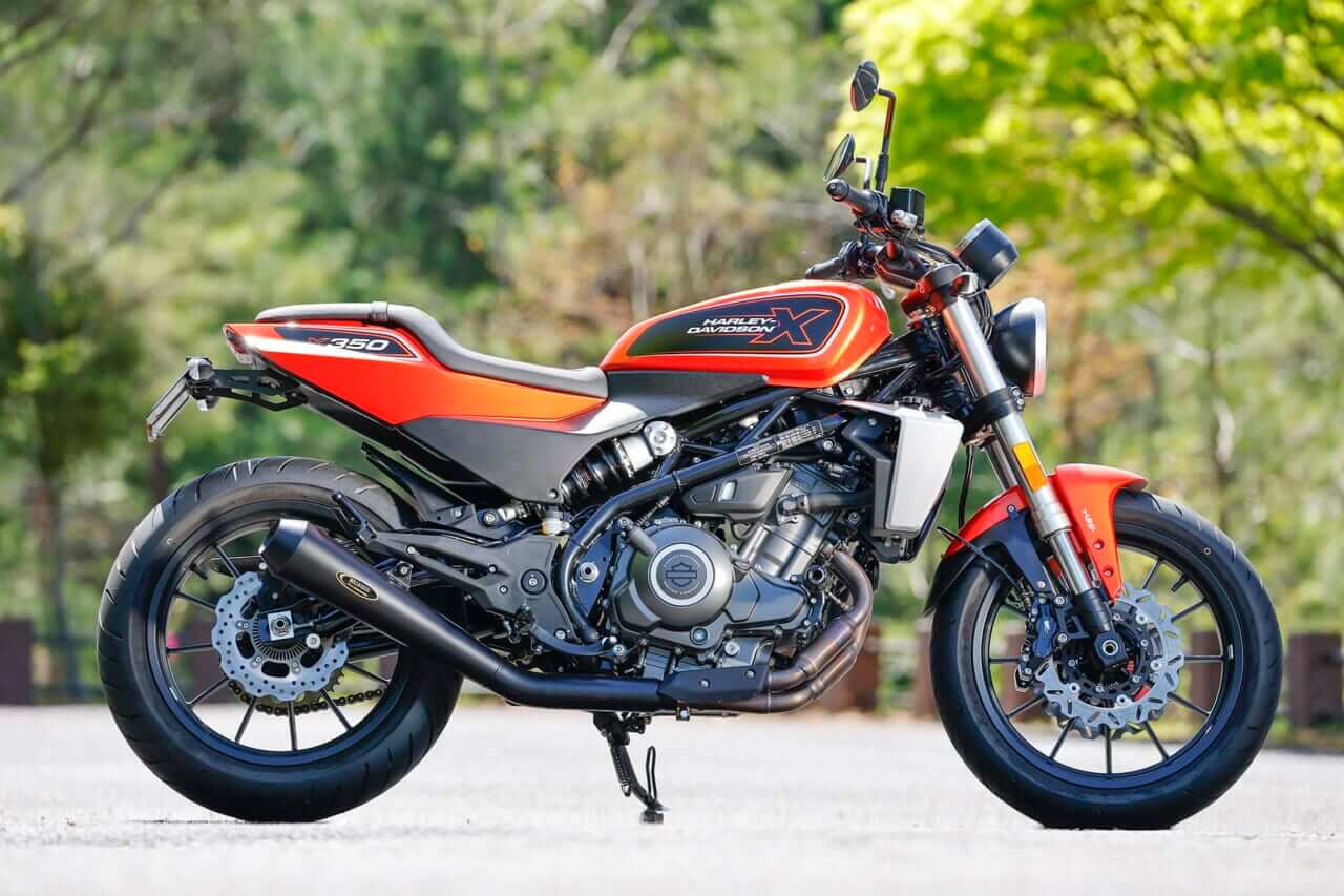 X350用｜マフラー｜「軽量化の効果、強く実感」強力タッグから生まれた「ハーレーダビットソンX350」軽量サイレンサーが発売
